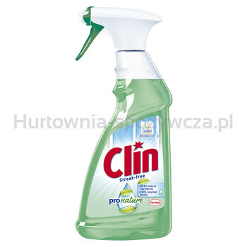 Clin Płyn Do Mycia Szyb Pronature 500Ml b