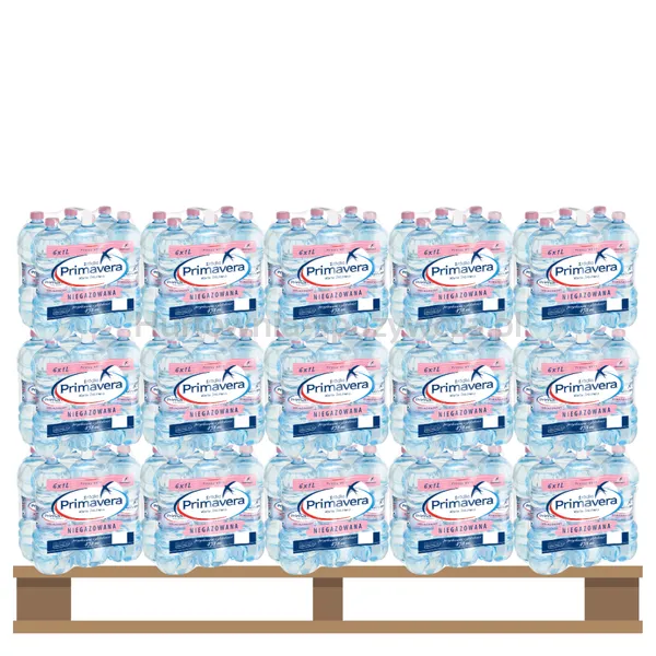 Woda Primavera Źródlana niegazowana pet 1l <br> Paleta 900 szt.