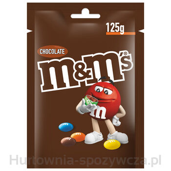 M&AmpM'S Chocolate Czekolada Mleczna W Kolorowych Skorupkach 125 G