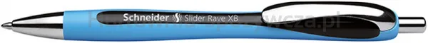 Długopis automatyczny SCHNEIDER Slider Rave, XB, czarny