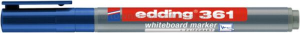 Edding Marker do tablic e-361 1mm, niebieski  - 2