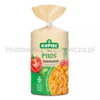 Kupiec Fitos Wafle ryżowo-kukurydziane Pomidor &amp Bazylia 130g