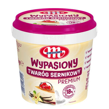 Mlekovita Twaróg Premium Wypasiony 18% 1kg