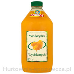 Andros Sok Z Mandarynek Wyciskany 1,5L