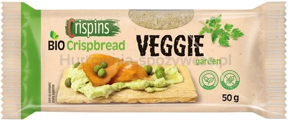 Pieczywo chrupkie z warzywami BEZGL. BIO 50 g