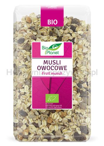 Musli Owocowe Bio 600 G - Bio Planet [BIO]