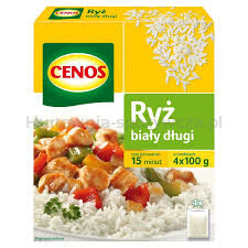 Cenos Ryż biały długi 4 x 100 g