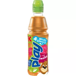Kubuś Play! Woda i owoce Jabłko malina Napój owocowy 400 ml