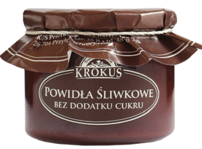 Powidła Śliwkowe Bez Dodatku Cukrów 310 G - Krokus [BIO]