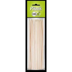Piknik Patyczki do szaszłyków 20cm 30 sztuk 
