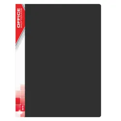 Office Products Teczka Ofertowa  Pp, A4, 520Mikr., 10 Koszulek, Czarna 
