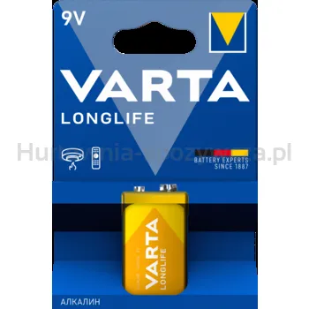 Bateria Varta Longlife 9V 1 Szt.