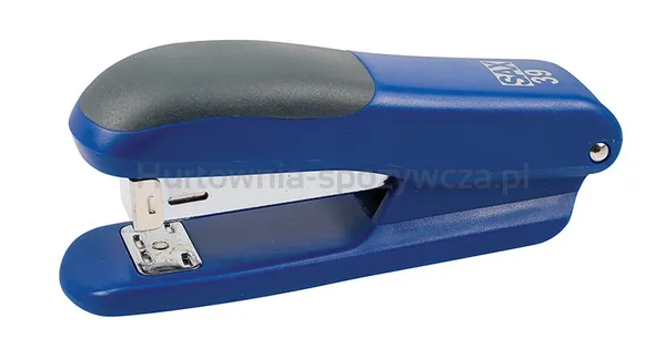 SAX39 Zszywacz zszywa do 25 kartek, niebieski, zszywki GRATIS 