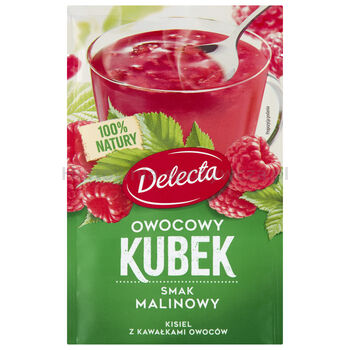 Delecta Owocowy Kubek Natura Kisiel Malina 30G 