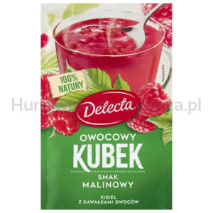 Delecta Owocowy Kubek Natura Kisiel Malina 30G 