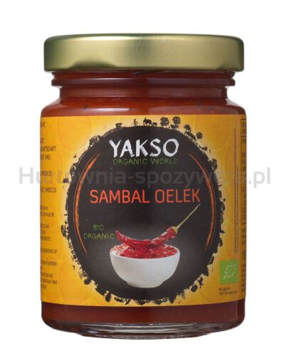 Sos Chili Sambal Oelek Bio 100 G - Yakso [BIO]