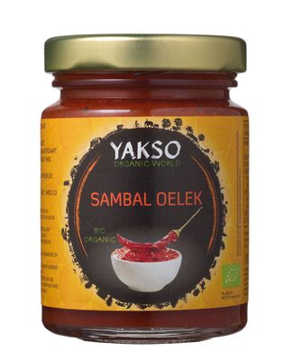 Yakso Sos Chili Sambal Oelek Bio 100 G [BIO]