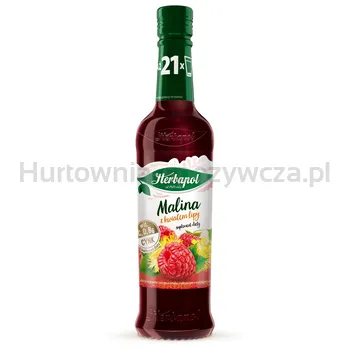 Herbapol Syrop Owocowy Malina Z Kwiatem Lipy Z Wit. D, C, B6 I Cynkiem 420 Ml