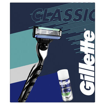 Gillette Zestaw podarunkowy: maszynka Mach3 + pianka do golenia Gillette Series Sensitive 100 ml