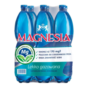 Woda Magnesia Lekko gazowana 1,5l