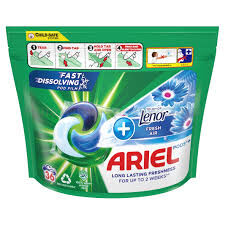 Ariel Kapsułki do prania All-in-1 PODS + Touch of Lenor Fresh Air 36 prań 774g