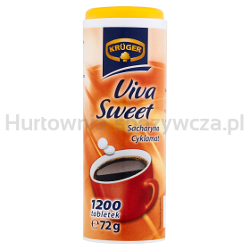 Kruger Słodzik Viva Sweet Sacharyna Cyklamat 1200 Tabl. 72G