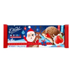 Wedel Czekolada Mleczna Z Nadzieniem Truskawkowym 290 G