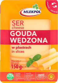 Mlekpol Ser Gouda Wędzona Plastry 150G