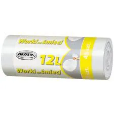 Grosik Worki Na Śmieci Łazienkowe 12L 48