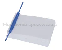 Klipsy archiwizacyjne Q-CONNECT E-Clip, grubość pliku max. 7cm, niebieski - 2