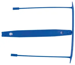 Office Products Klipsy archiwizacyjne E-Clip, grubość pliku max. 7cm, niebieski 