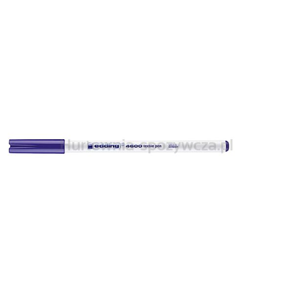 Pisak tekstylny e-4600 EDDING, 1 mm, fioletowy - 3