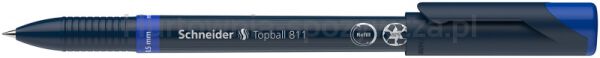 Pióro kulkowe SCHNEIDER Topball 811, 0,5 mm, niebieskie - 4