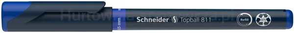 Pióro kulkowe SCHNEIDER Topball 811, 0,5 mm, niebieskie