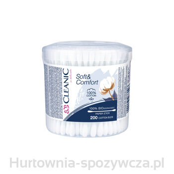 Patyczki Higieniczne Cleanic Soft&AmpComfort 200 Szt.