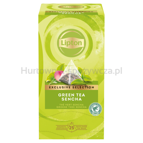 Lipton Herbata Piramida Green Tea Sencha 25 Kopert 45 G (25 X 1,8 G)