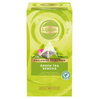 Lipton Herbata Piramida Green Tea Sencha 25 Kopert 45 G (25 X 1,8 G)