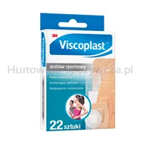 Plastry VISCOPLAST Sportowy, 3 rodzaje, 6 rozmiarów, 22szt. - 3