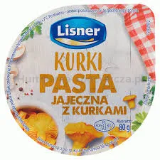 Lisner Pastella Pasta jajeczna z kurkami 80g