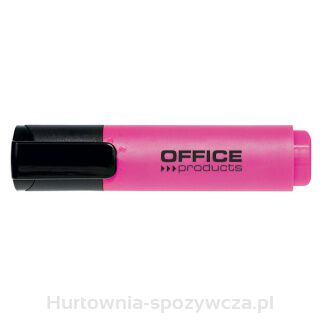 Zakreślacz Fluorescencyjny Office Products, 2-5Mm (Linia), Różowy