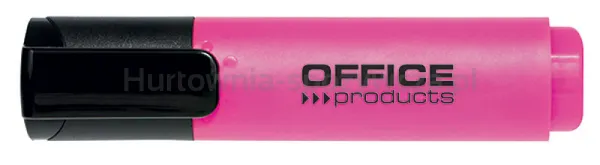 Office Products Zakreślacz fluorescencyjny, 2-5mm (linia), różowy 