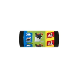 Jan Niezbędny Worki Hd Easy-Pack Czarne 35L 30Szt