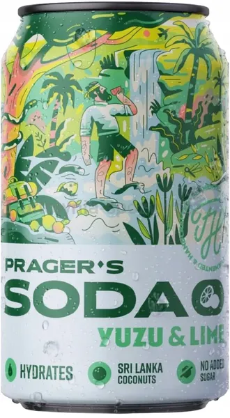 Napój SODA yuzu & lime B/C 330ml