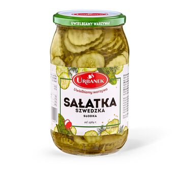 Urbanek Sałatka Szwedzka Słodka 850G 