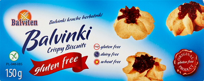 Balviten Balvinki Kruche Herbatniki Bezglutenowe 150G