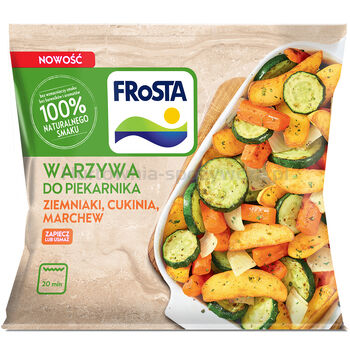 Frosta Warzywa Do Piekarnika Ziemniaki Cukinia, Marchew 400 G