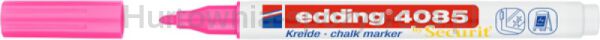 Marker kredowy e-4085 EDDING, 1-2 mm, neonowy różowy