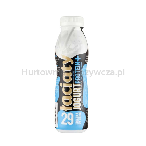 Mlekpol Jogurt Łaciaty pitny nat.protein plus butelka PET 360g