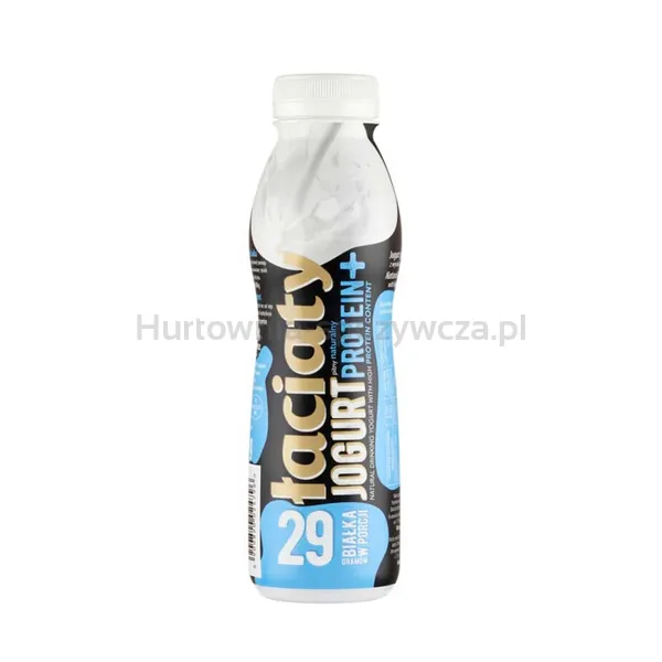 Mlekpol Jogurt Łaciaty Pitny Nat.Protein Plus Butelka Pet 360G