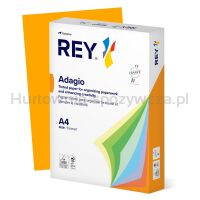 Papier ksero REY ADAGIO, A4, 80gsm, 70 pomarańczowy intense *RYADA080X415 R100 - 2